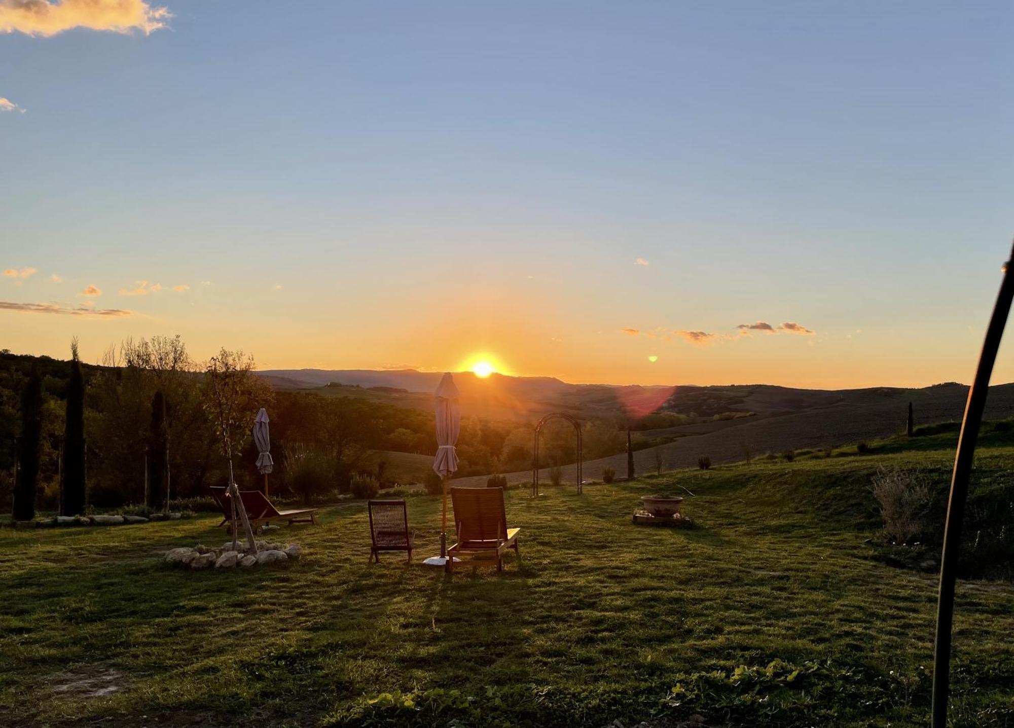 Vento D'Orcia Villa Pienza Luaran gambar