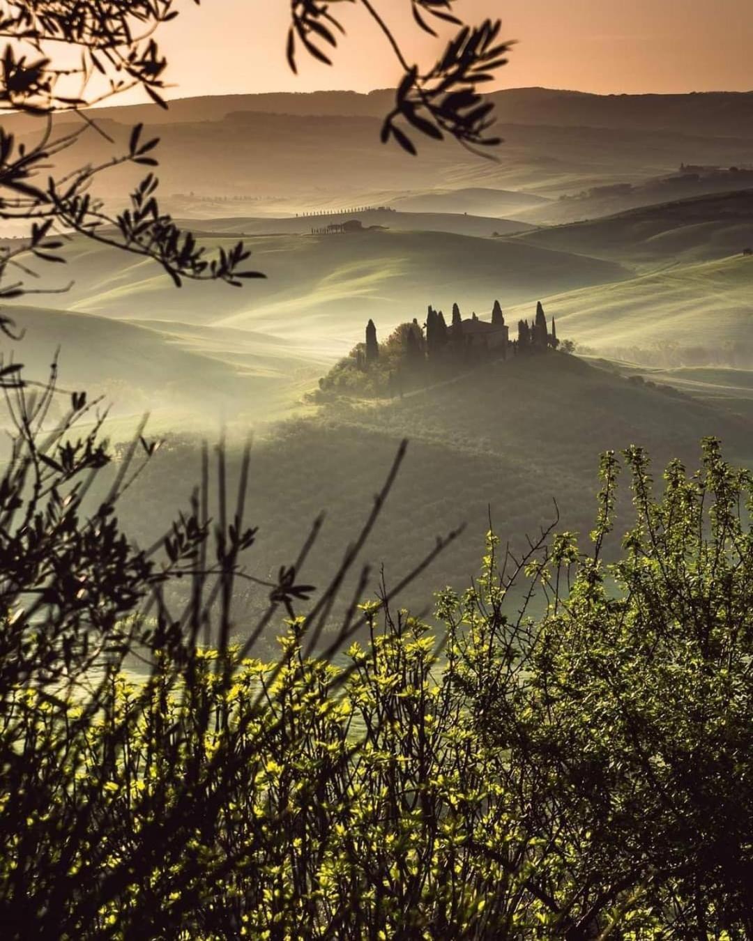 Vento D'Orcia Villa Pienza Luaran gambar