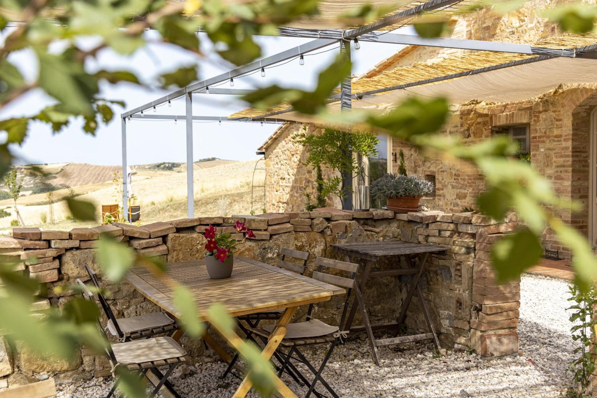 Vento D'Orcia Villa Pienza Luaran gambar