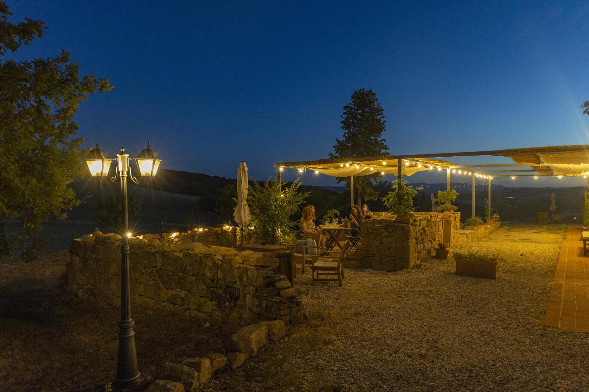 Vento D'Orcia Villa Pienza Luaran gambar