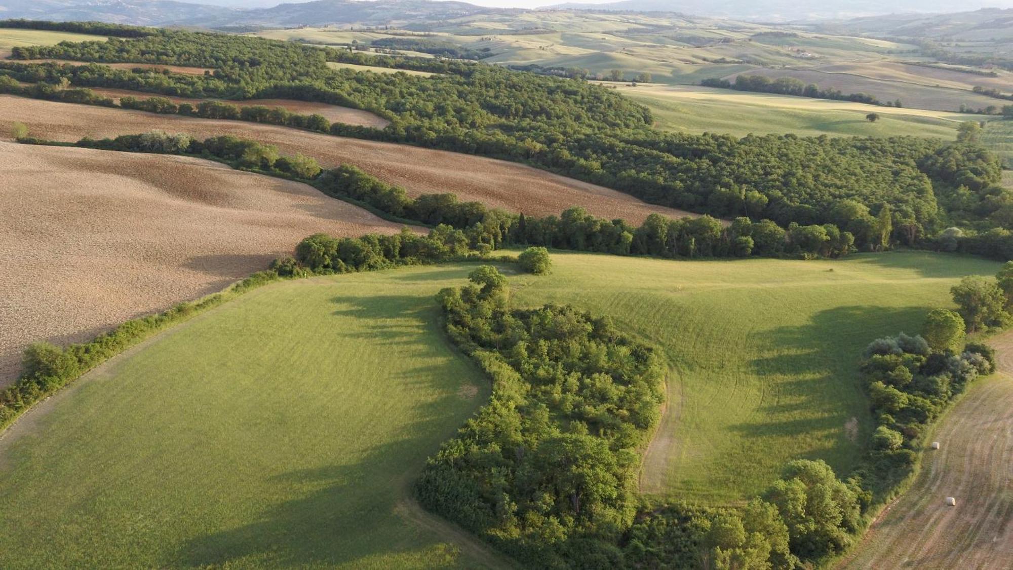 Vento D'Orcia Villa Pienza Luaran gambar